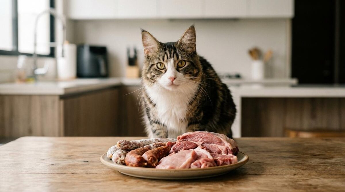 Carnes prohibidas para gatos: qué nunca debe comer tu michi