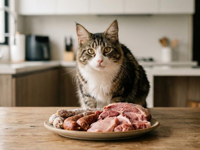 Carnes prohibidas para gatos: qué nunca debe comer tu michi