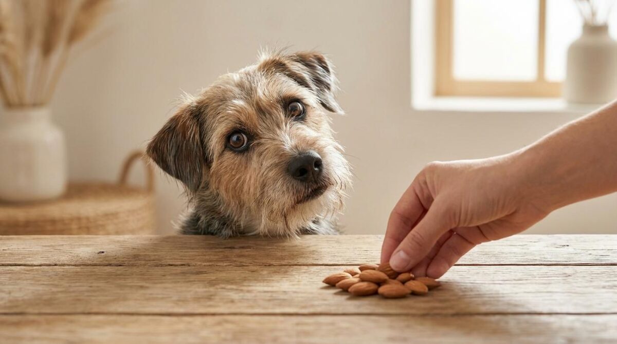 ¿Los perros pueden comer almendras? Riesgos y alternativas