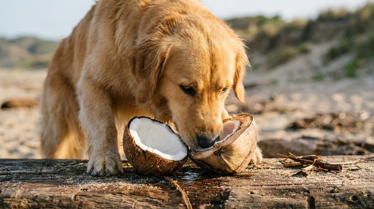 ¿Los perros pueden comer coco? Beneficios y riesgos