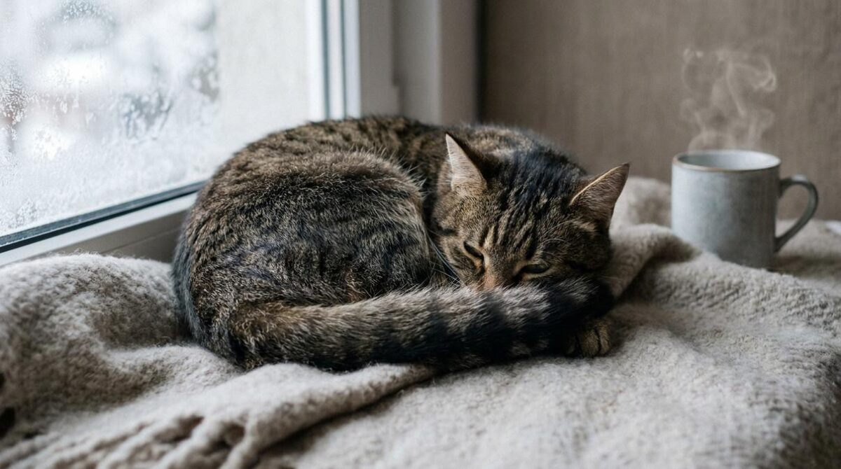 ¿Cómo saber si mi gato tiene frío? Señales y qué hacer