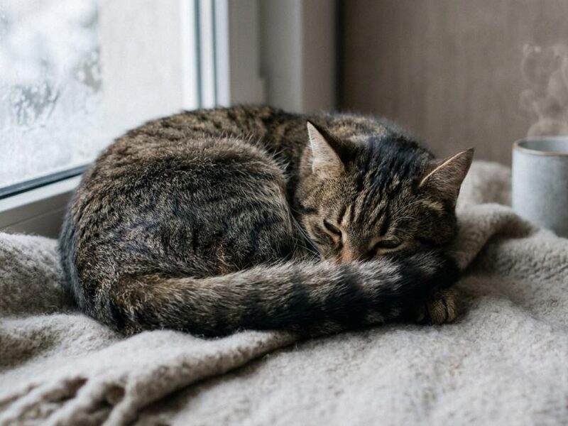 ¿Cómo saber si mi gato tiene frío? Señales y qué hacer