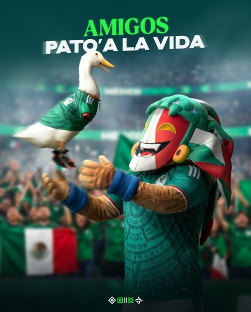 El pato que conquistó a la FIFA desde CDMX