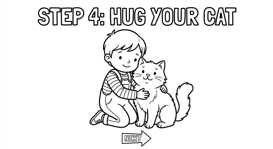 Dibujos de Gatos para Colorear e Imprimir Gratis - dibujo 2 para colorear