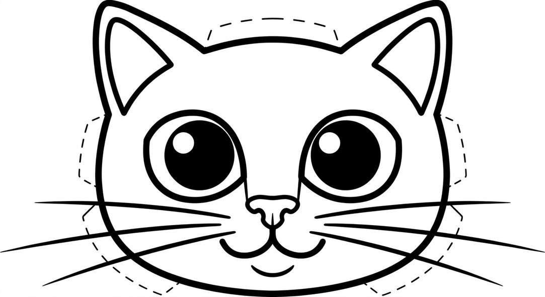 Gatos para Vestir e Imprimir: Muñecos Recortables - dibujo 1 para colorear