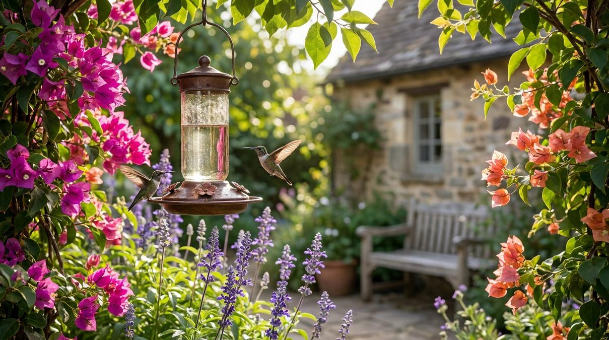 Significado espiritual de los colibríes en tu jardín