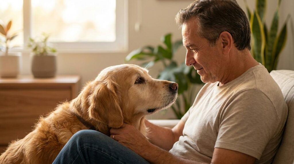 Tu perro detecta tu estrés: la ciencia lo confirma